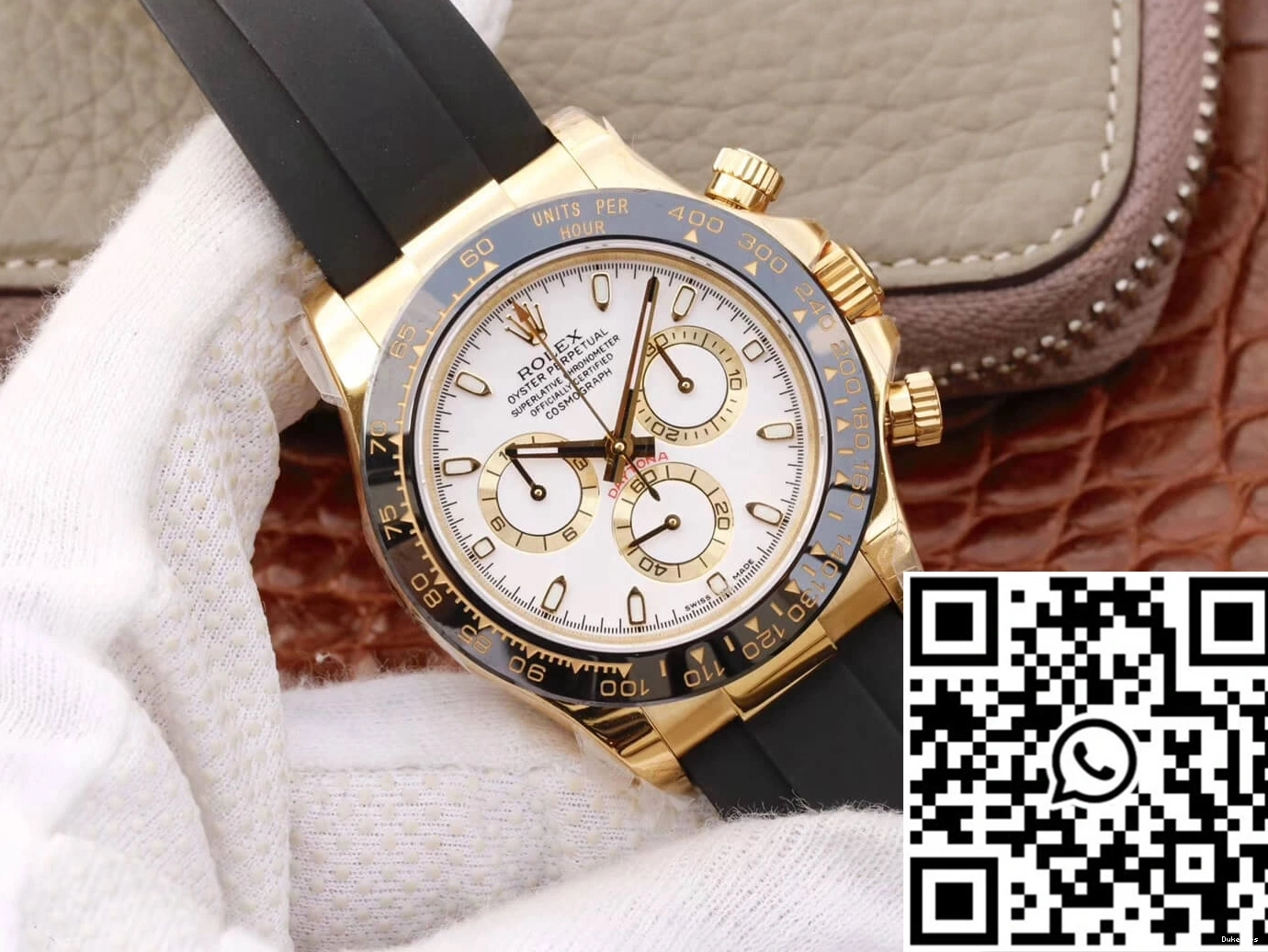 JH Daytona M116518ln-0041 Cosmograph Factory Rolex White Dial 0524